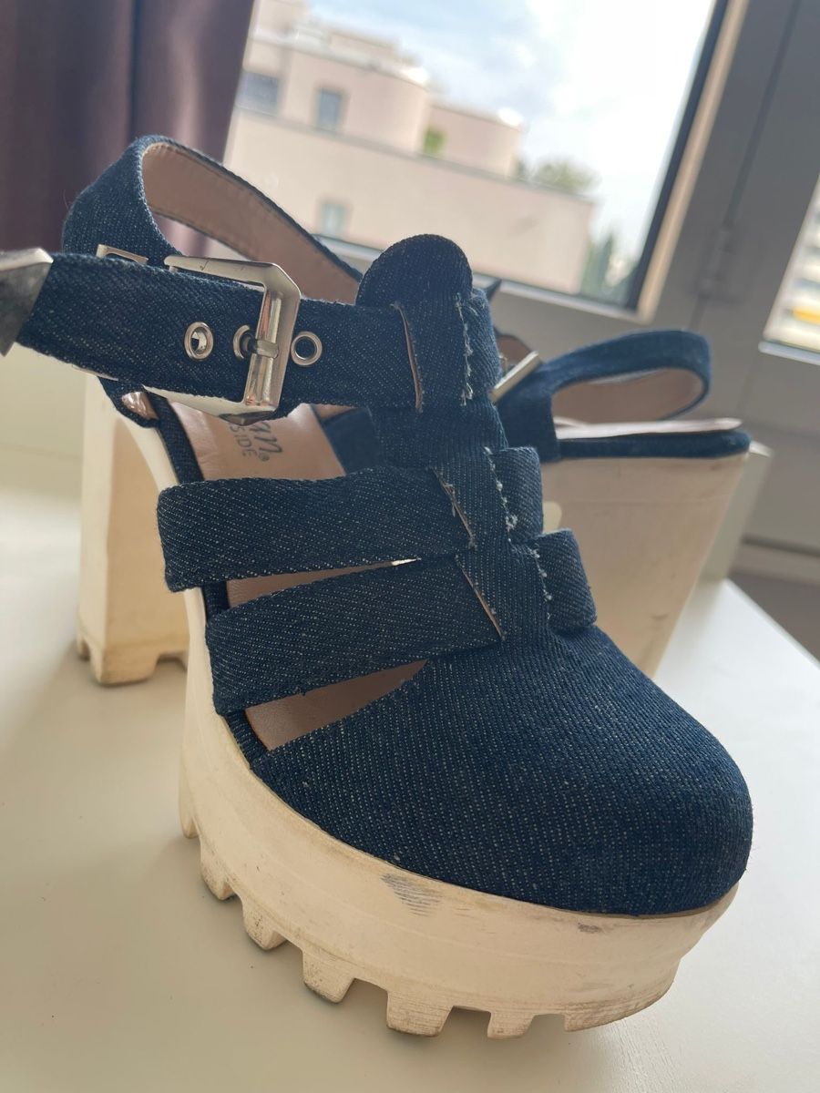 Scarpe da donna: Seaside Plateau-Sandalen – Usato da Cham venduto da Heleao 1