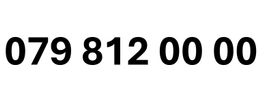 079 812 00 00 Exklusive Handynummer Telefonnummer