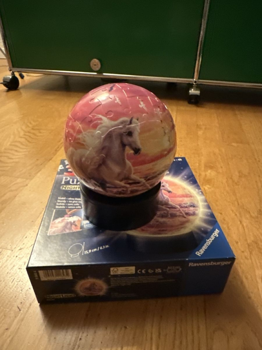 Ravensburger Puzzle: Ravensburger 3D Puzzle Night Light Pferde – Usato da Zürich venduto da Anba15 1