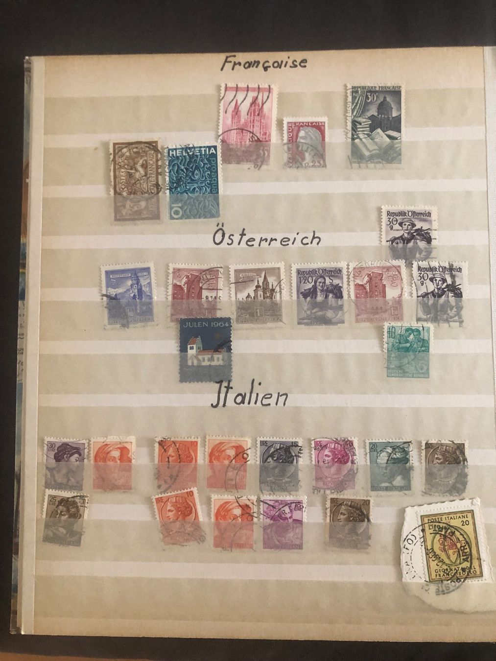 Tutti i francobolli: Grosse Briefmarkensammlung Album – Usato da Schinznach Dorf venduto da Beazam 4