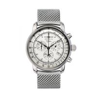 Zeppelin Herrenuhr Quarz 7680M1 Chrono mit Metallarmband