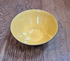 schöne Schüssel von Rössler Gelb/schwarz