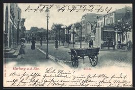 Harburg a.d. Elbe, Strasse im Sande, Wet