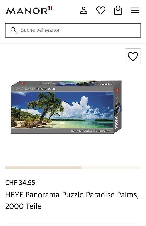 Puzzles: Puzzle 2'000 - Paradies Palms – Neu und originalverpackt aus Chur von jon_hd6n 2