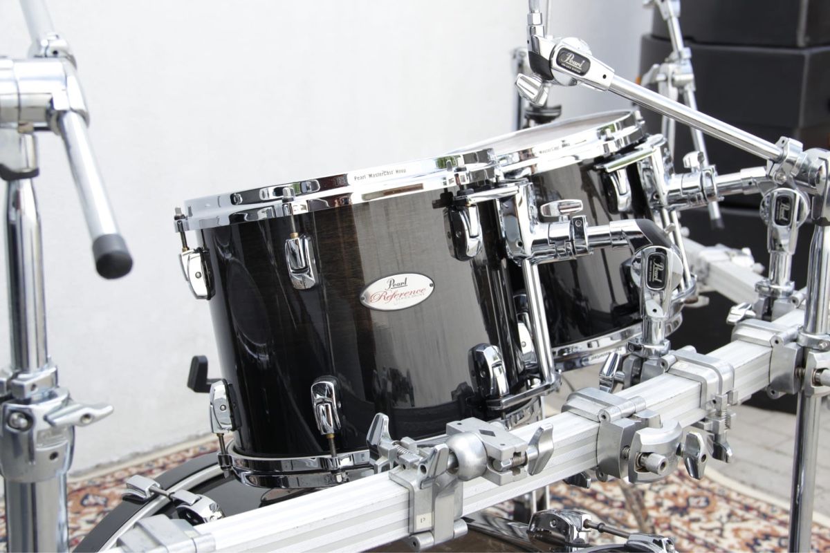 Musikinstrumente: Batterie Pearl Reference avec rack et box – Gebraucht aus Corcelles-Payerne von dyl_vm2m 7
