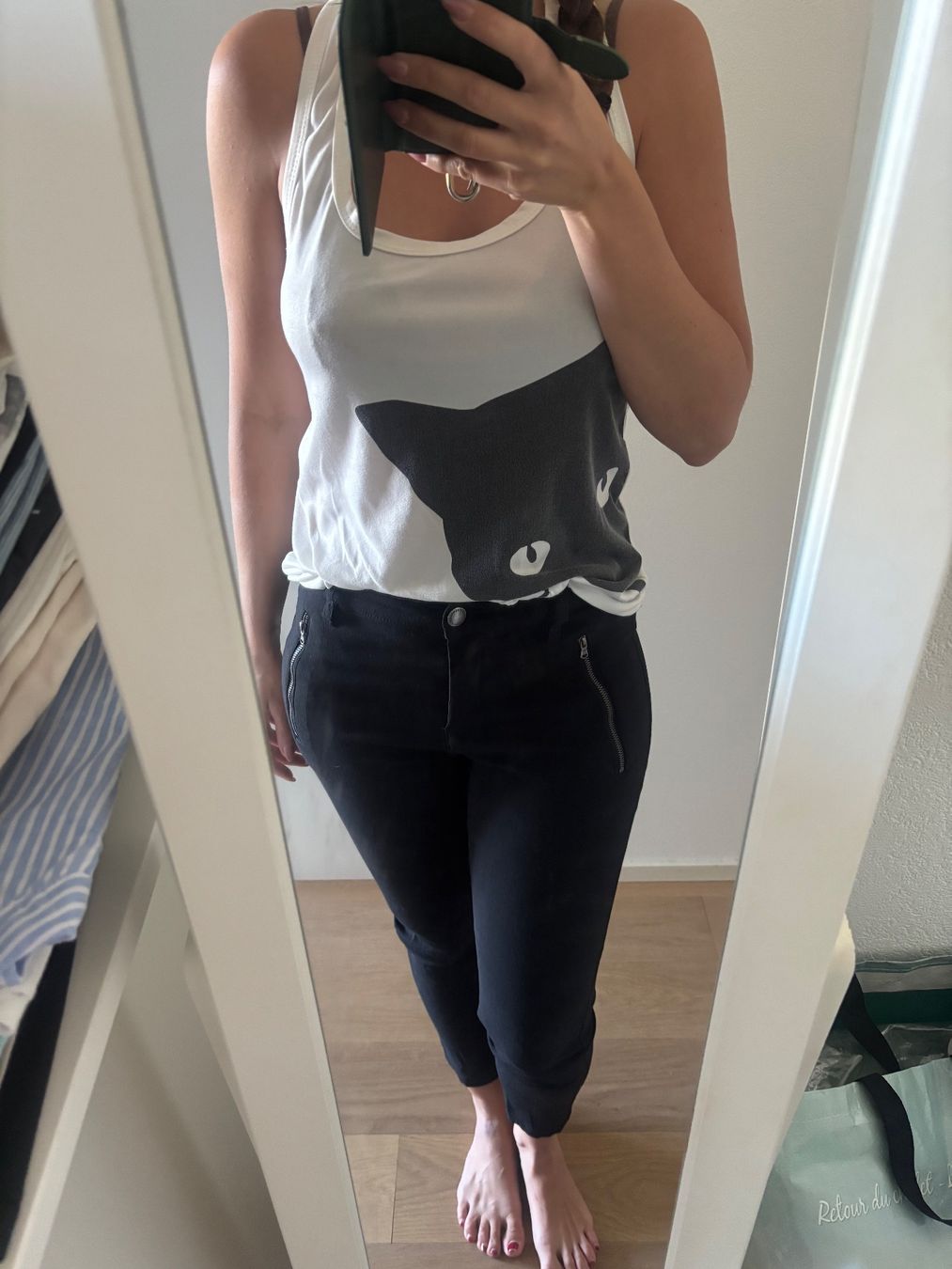 Pantaloni: Élégant panton noir taille 38 – Usato da Cossonay-Ville venduto da ale_k9mh 1