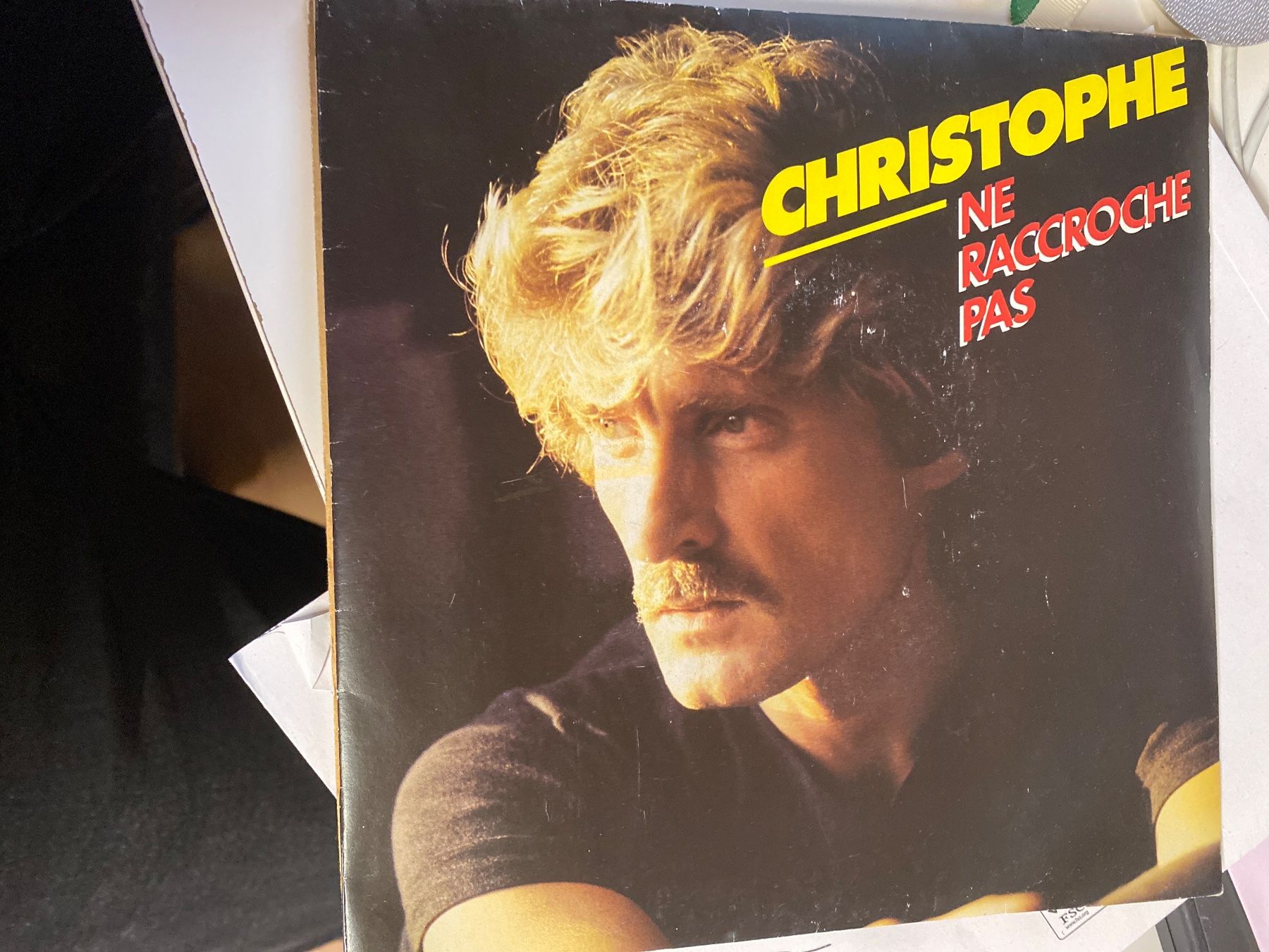 Dischi in vinile: Christophe - Ne raccroche pas - 45 tours – Usato da Le Brassus venduto da cinema13