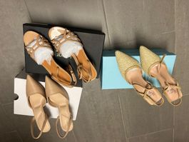 Frauen Sommer Schuhe Größe 36 3Paar