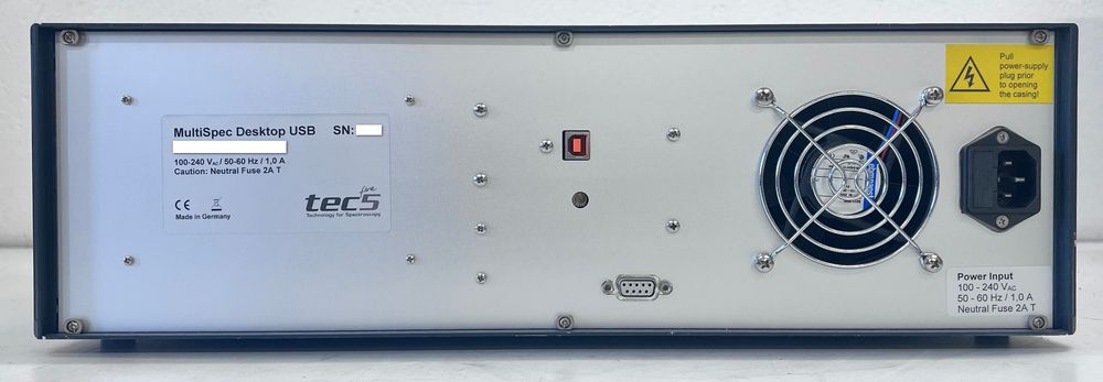 Tec5 MultiSpec NIR Detector Array Spectrometer System (Gebraucht) in ...