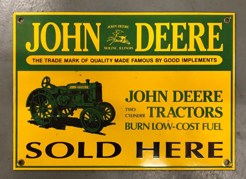 John Deere Blechschilder Online Kaufen