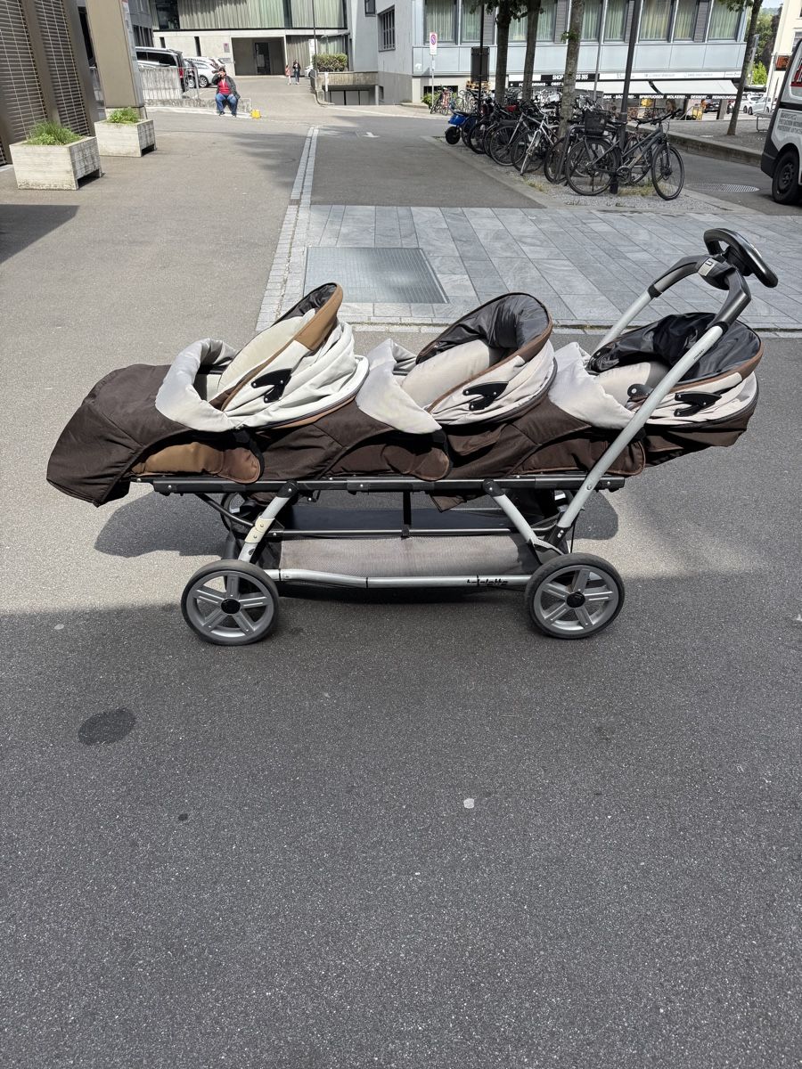 Peg Perego Carrozzine: 3er Kinderwagen/ Peg-Péregon Krippenwagen – Usato da Baden venduto da din_sjd7 8
