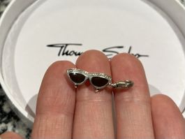 Thomas Sabo Charm ☀️ Sonnenbrille 🕶️ Silber 925
