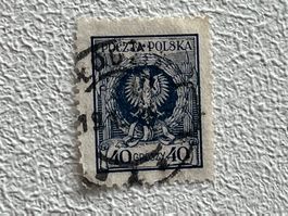 Polen Briefmarke