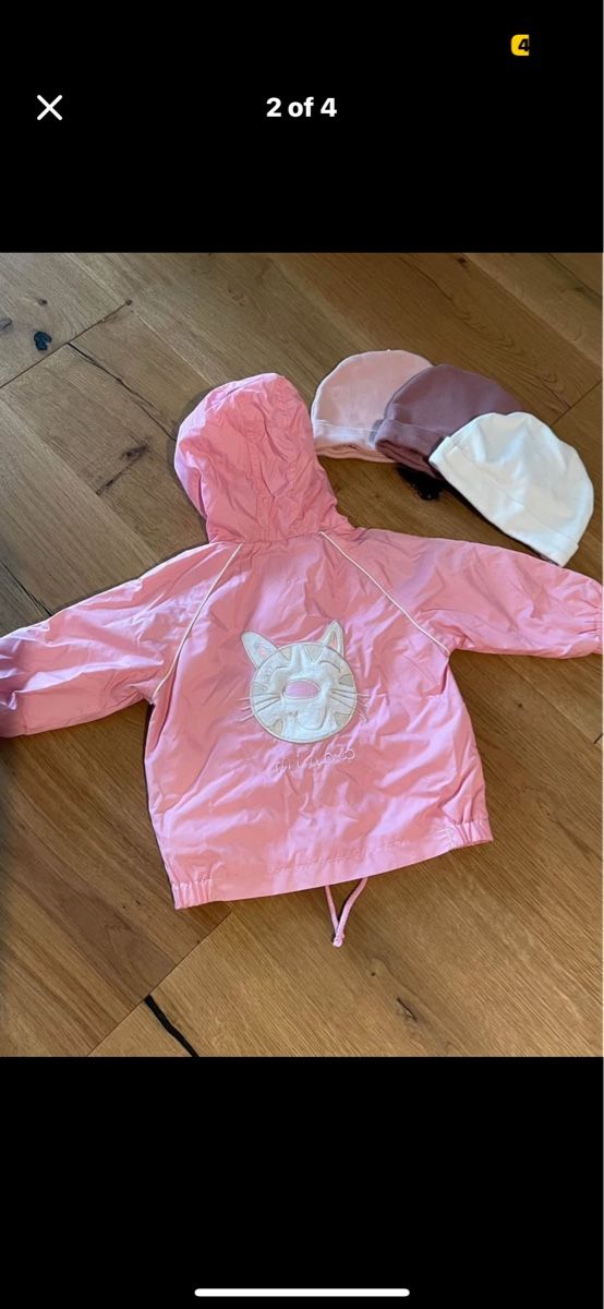 Next Jacken & Mäntel: Next Mädchen Jacke 80 mit 3 Mützen – Gebraucht aus Birrhard von kristiii 1