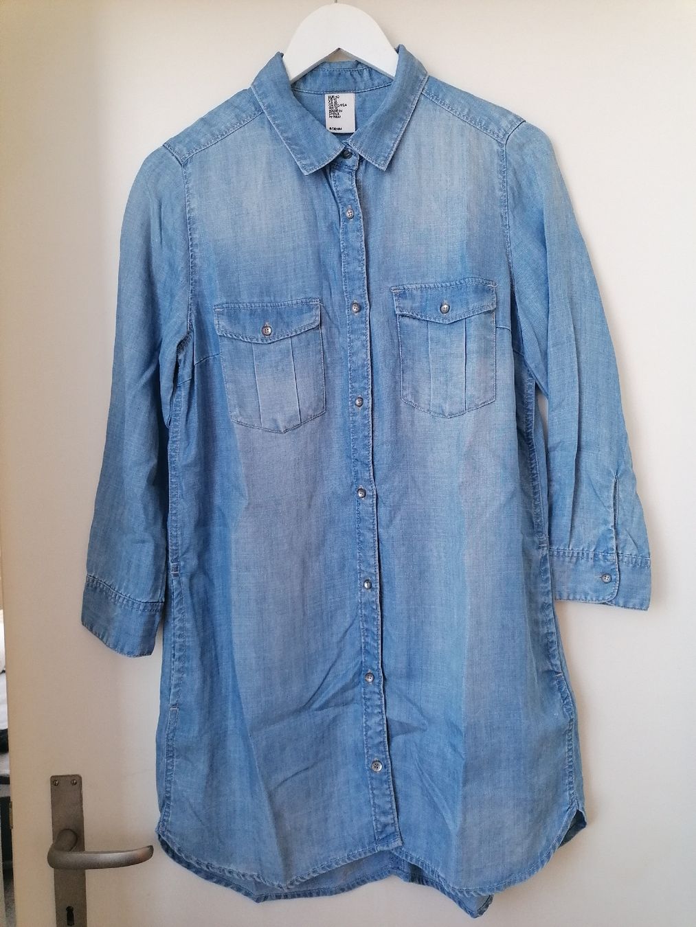 H&M Blusen: H&M Denim, Jeans-like Bluse, Gr. 40 – Gebraucht aus Zug von Annina29