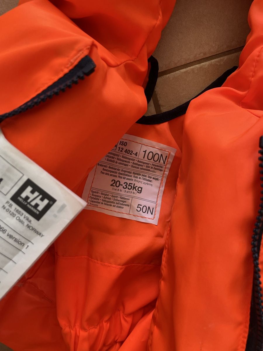 Helly Hansen Giubbotti di salvataggio: Helly Hansen Rettungsweste 20-35 kg Kinder – Usato da Bern venduto da calana80 1