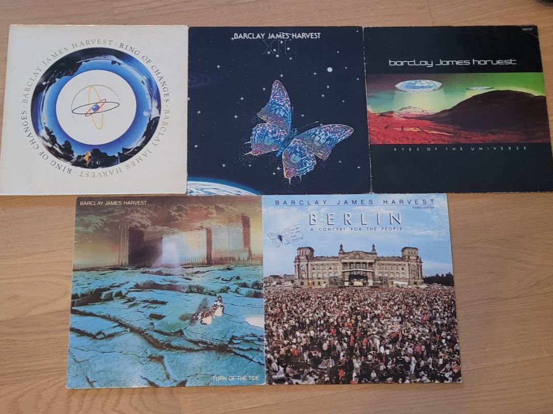 Dischi in vinile: 5 LP Barclay James Harvest – Usato da Martigny venduto da MZ-67