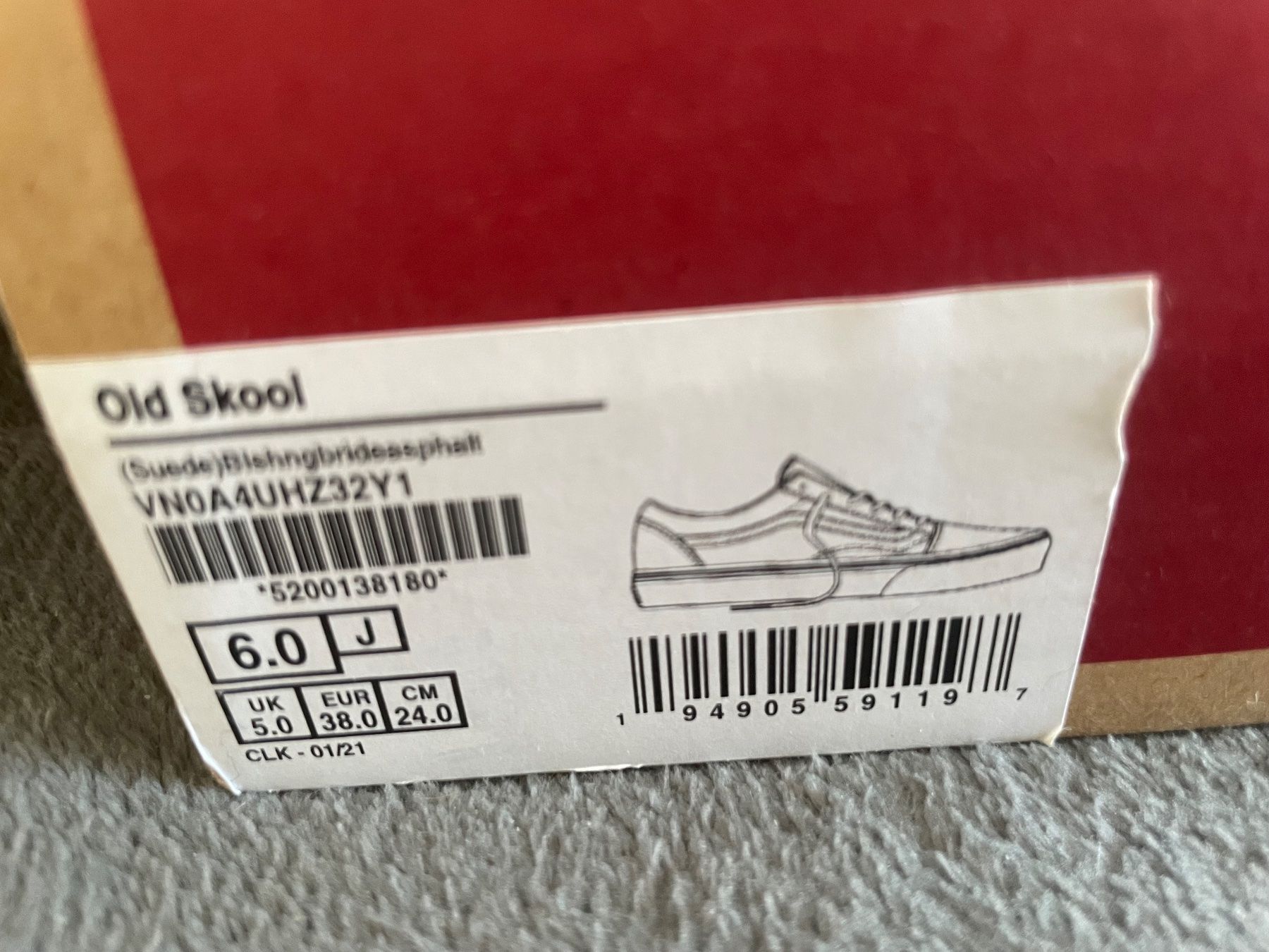 Vans Scarpe per ragazze: Vans Original Old Skool Freizeitschuhe – Nuovo (secondo la descrizione) da Flüelen venduto da AU10 2