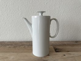 Weisse Porzellan Teekanne Thomas Germany Vintage retro