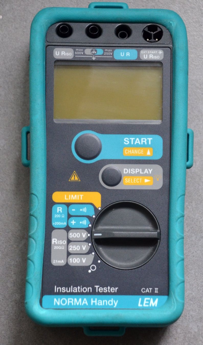 Messen: LEM NORMA Insulation Tester CAT II Testeur d'isolement – Gebraucht aus Collonges von arashee