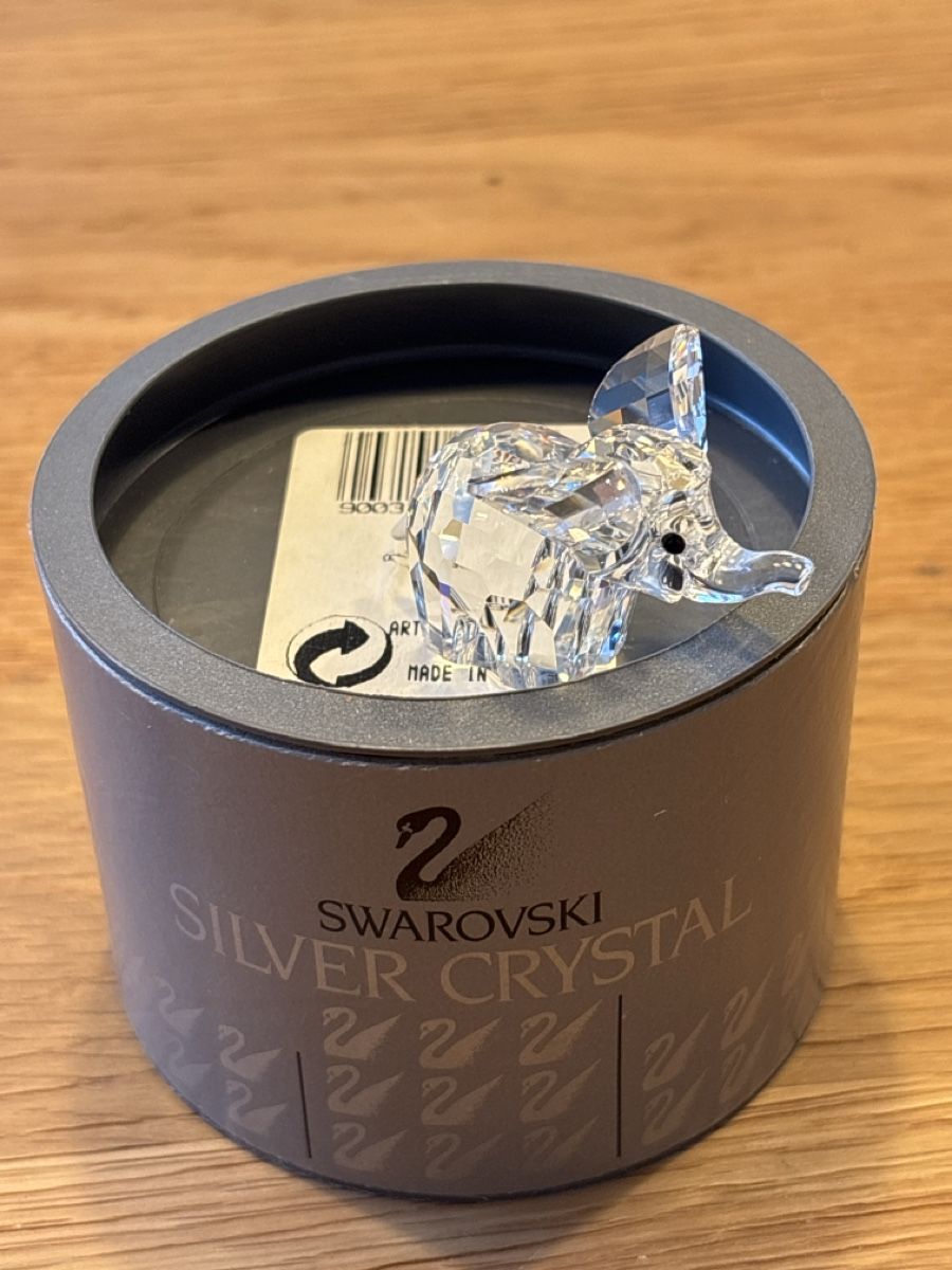 Swarovski Tutte le decorazioni: Swarovski Elephant mit Originalbox – Usato da La Plaine venduto da Spooty67 2