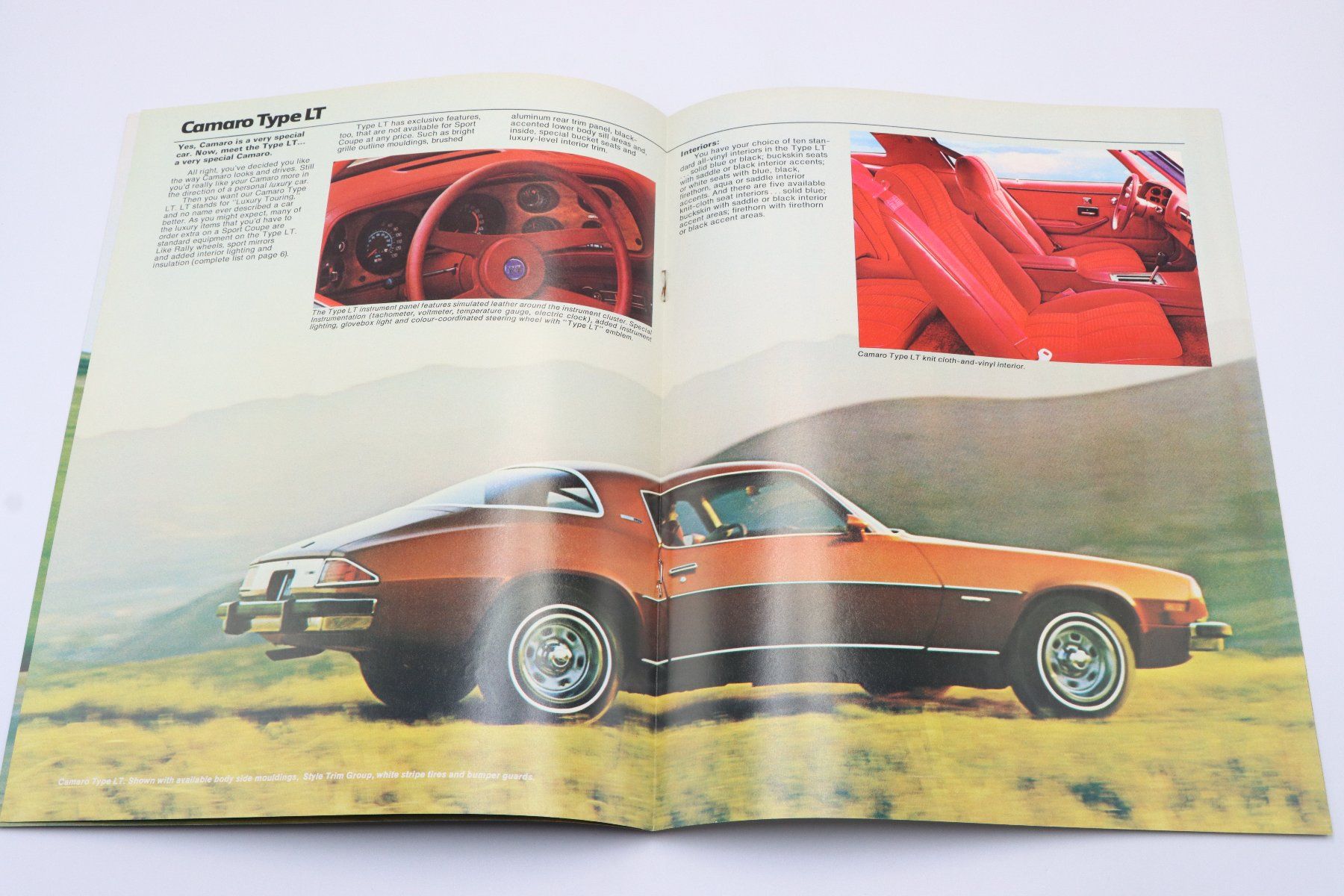 Chevrolet Dokumente: Chevrolet Camaro 1977 Prospekt – Gebraucht aus Bühl b.Aarberg von Collectorpassions 3
