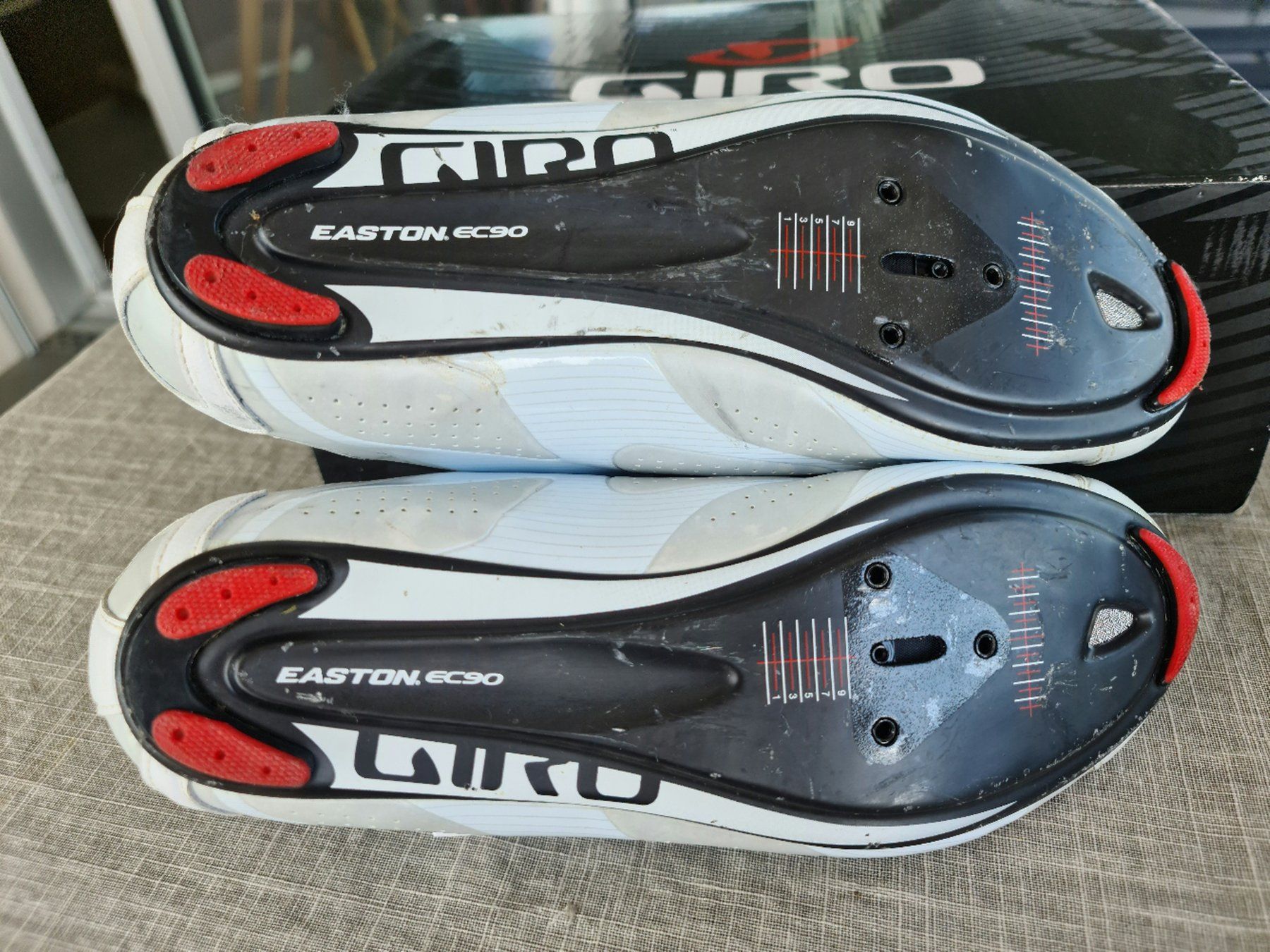 Giro Herrenschuhe: GIRO Factor Rennradschuh Carbon, Gr. 46, weiss – Gebraucht aus Niederrohrdorf von yan_zkz6 4