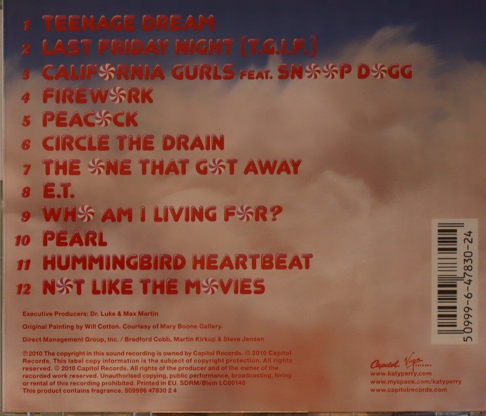 CDs: Katy Perry - Teenage Dream – Gebraucht aus Luzern von CONTENTI 2