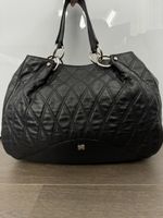 Navyboot Handtasche in schwarz aus echtem Leder