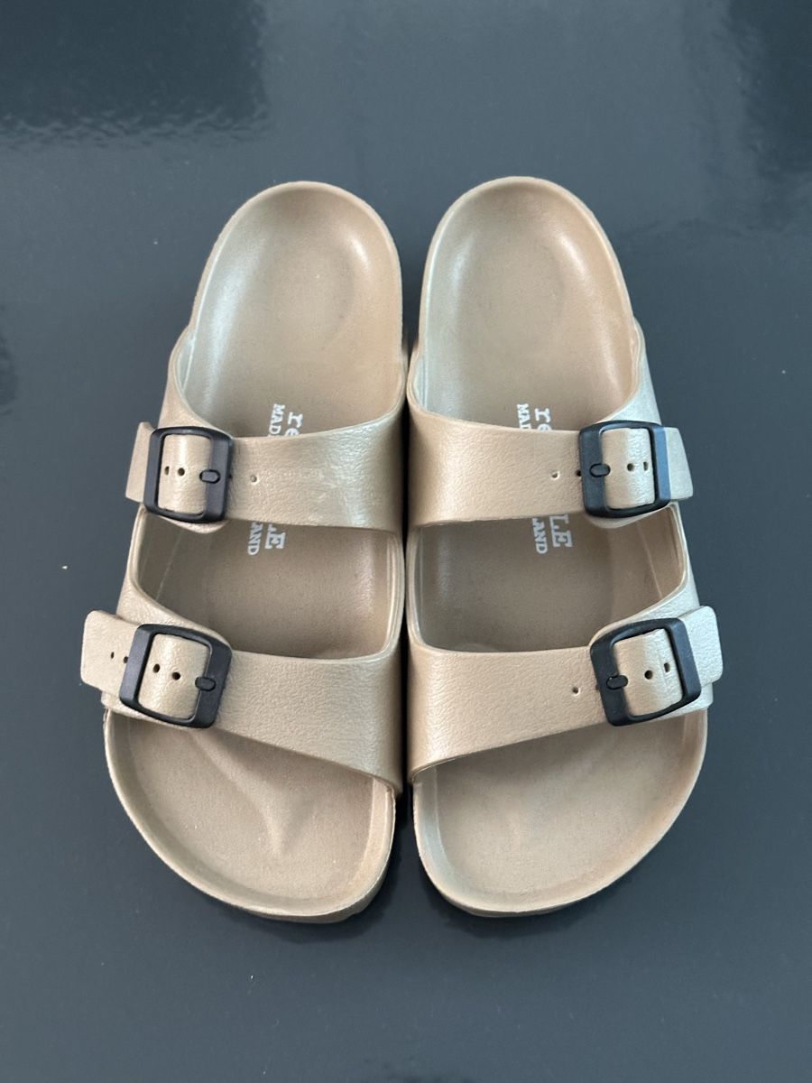 Scarpe da uomo: Unisex Pantolette Beige – Nuovo (secondo la descrizione) da Schlieren venduto da James1010