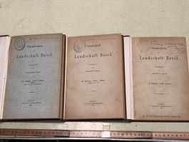 buch, band 1-3 urkundenbuch landschaft basel, 708-1512
