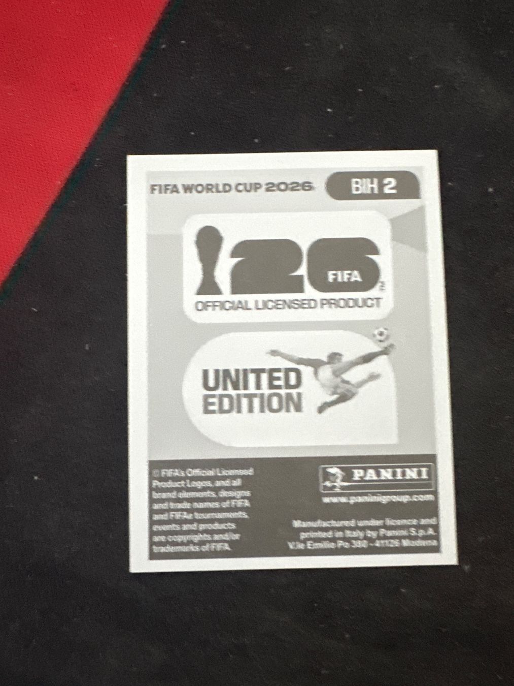 Panini Carte collezionabili: Panini FIFA WM 2026 Sticker - BIH 2 – Usato da Sulz AG venduto da DealWerk 1
