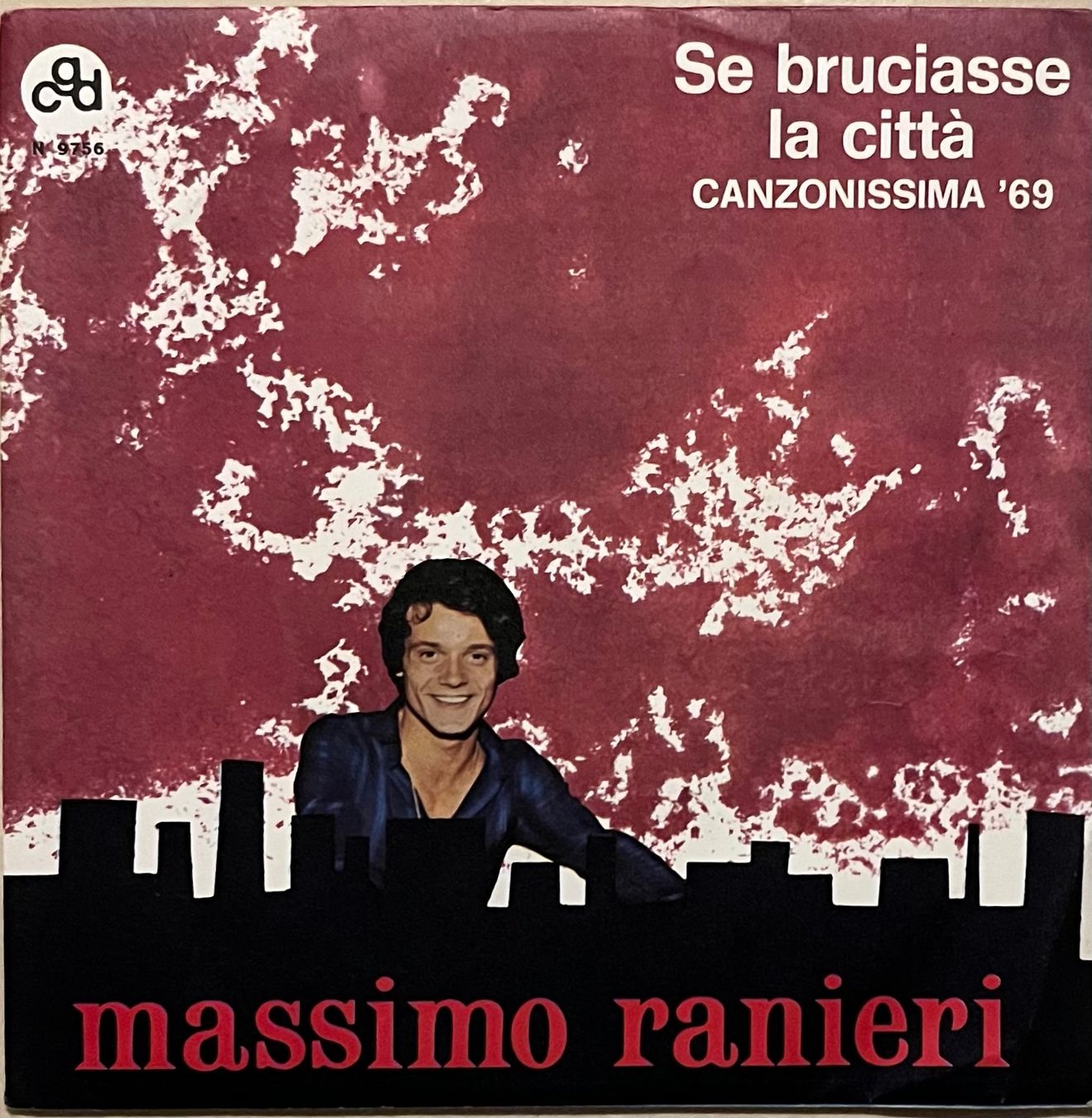 Schallplatten: MASSIMO RANIERI - SE BRUCIASSE LA CITTÀ – Gebraucht aus Bussigny von vinyl-pas-cher