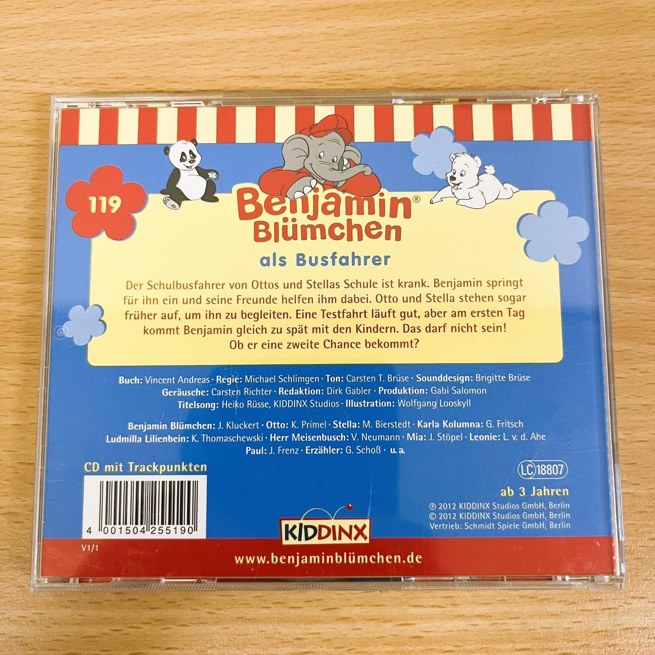 CD: CD - Benjamin Blümchen als Busfahrer - Nr. 119 – Usato da Amlikon-Bissegg venduto da riestig 2