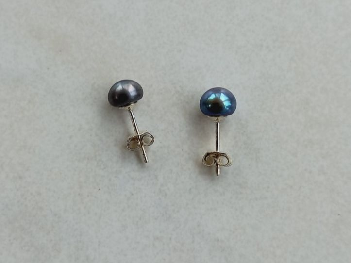 Orecchini pendenti & Orecchini a lobo: Perlen Ohrstecker, Silber 925 – Nuovo e nell'imballaggio originale da Winistorf venduto da acreativ2 1