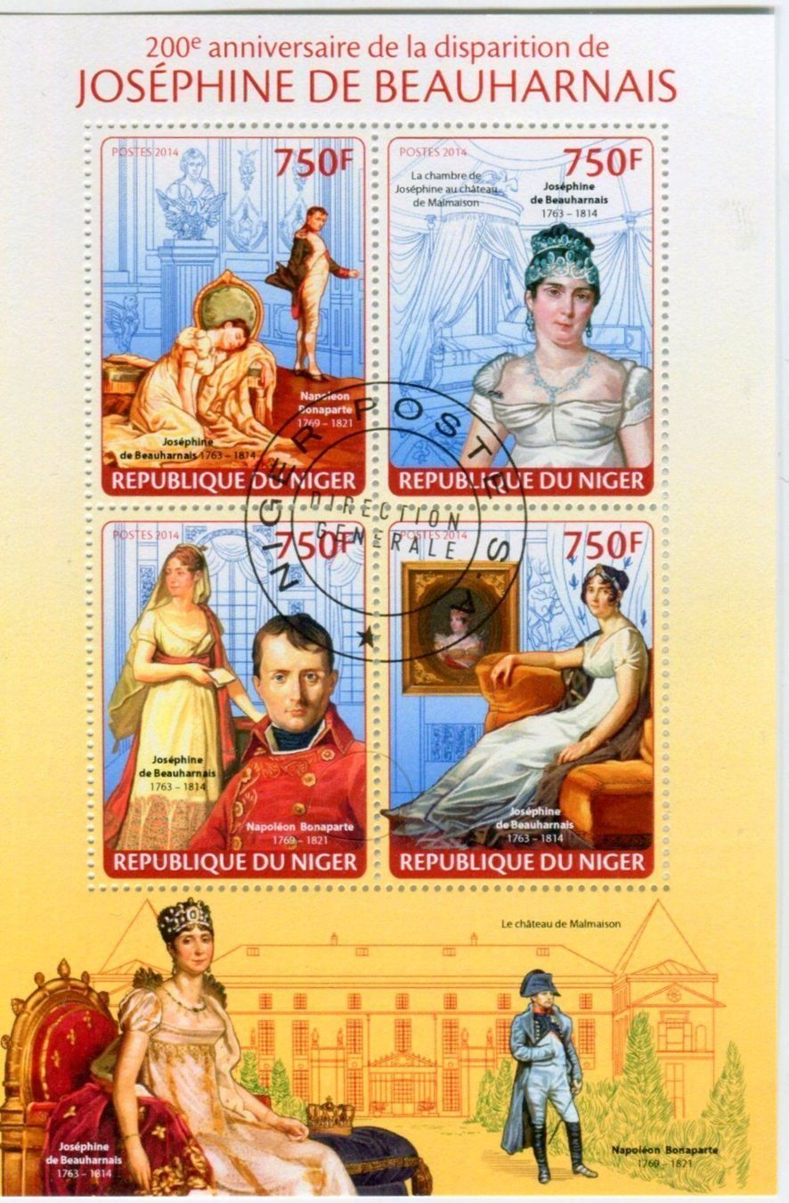 Tous les timbres: Block "Joséphine de Beauharnais". Niger. – Neuf avec emballage d'origine à Basel par Butsch5
