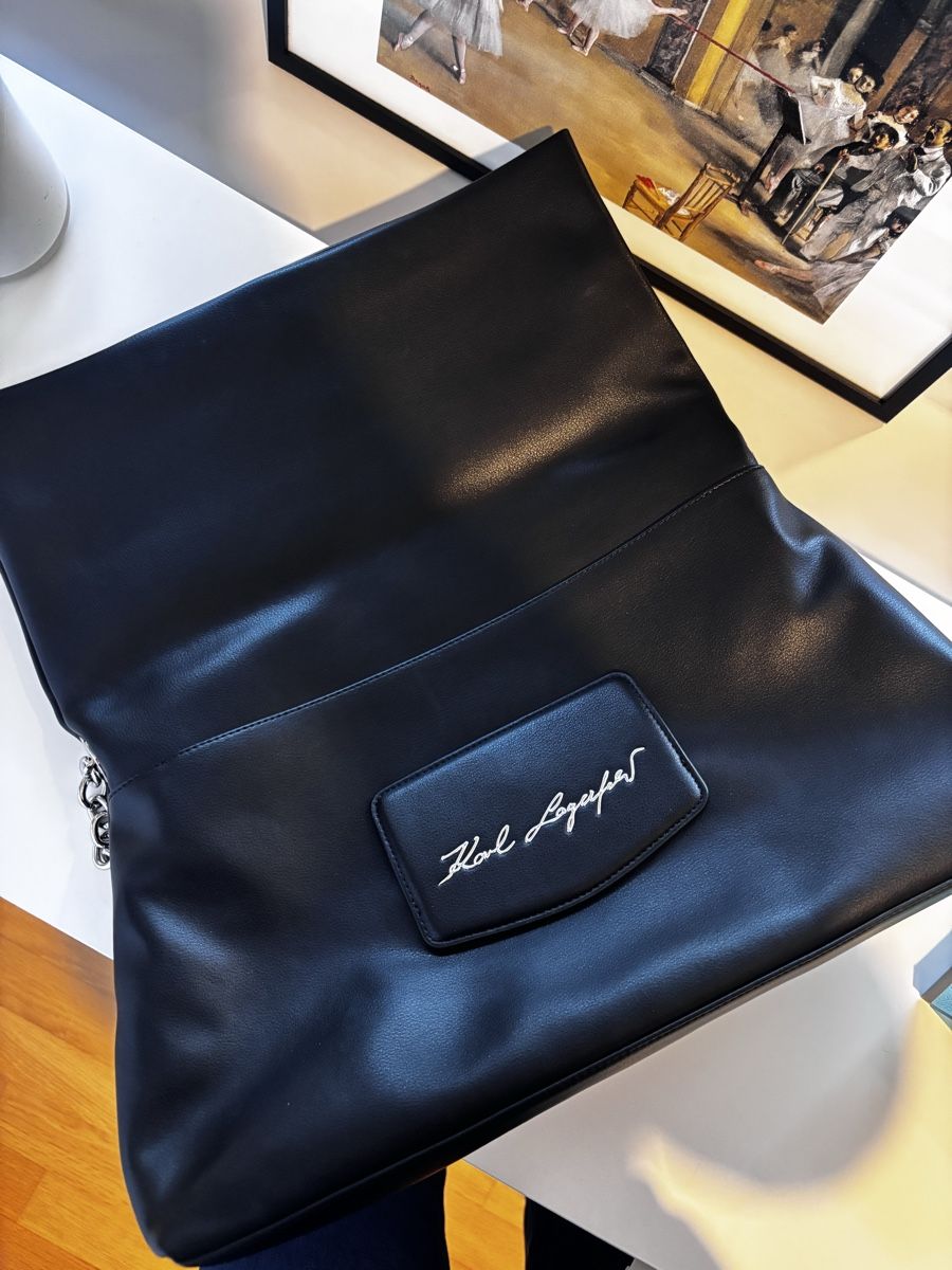 Karl Lagerfeld Borse da donna: Karl Lagerfeld - black shoulder bag – Usato da Zürich venduto da iri_27pl 4