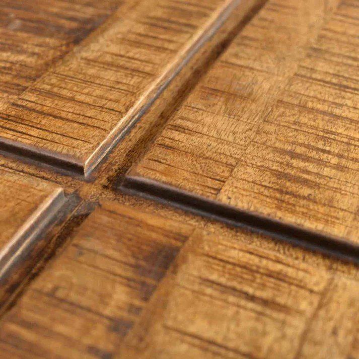 Tavoli: Table basse carrée Marron Bois massif de manguier – Nuovo e nell'imballaggio originale da Broc venduto da SensuriMaison 2