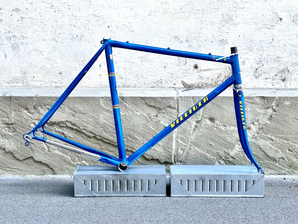 Cadre vintage Villiger Starling New Line Columbus frame Oria