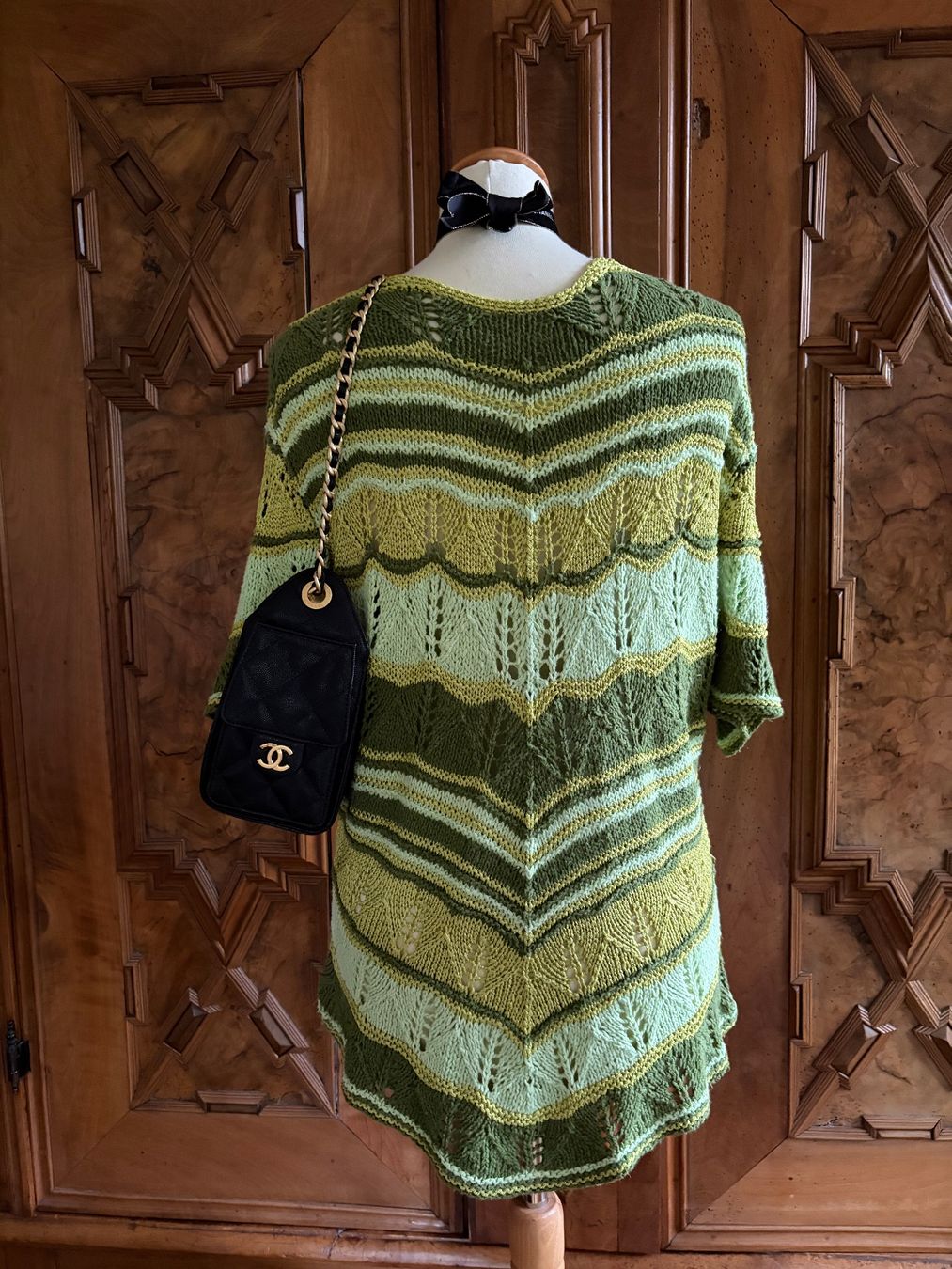 Tuniche: HANDMADE Strick-Tunika  Größe M  /38-40DE/ – Usato da Interlaken venduto da Bona55 5