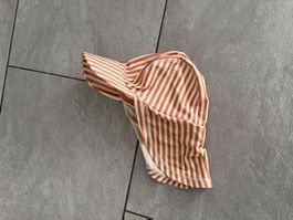 Sonnenhut mit Nackenschutz - Grösse: 53 cm (gemessen)