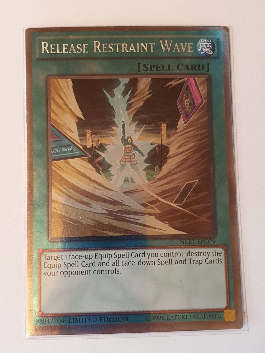 Yugioh Carte collezionabili: Yugioh Release Restraint Wave Platinum – Usato da Oberdorf BL venduto da BaldenEagle