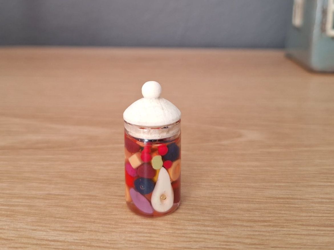 Case e mobili per bambole: Handmade Rumtopf – Nuovo (secondo la descrizione) da Zürich venduto da HandmadeTinyFood 5