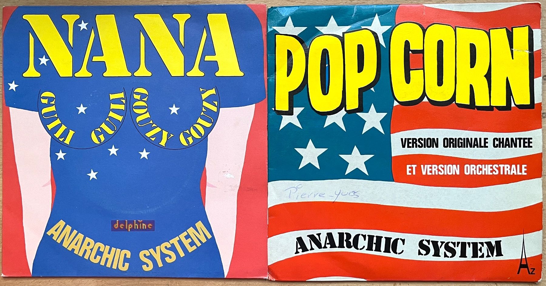 Schallplatten: 2 vinyls 45t.  -  Anarchic System – Gebraucht aus Renan BE von johncactus