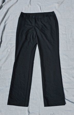 leichte Business Hose Gr. 38 schwarz - schlicht und chic