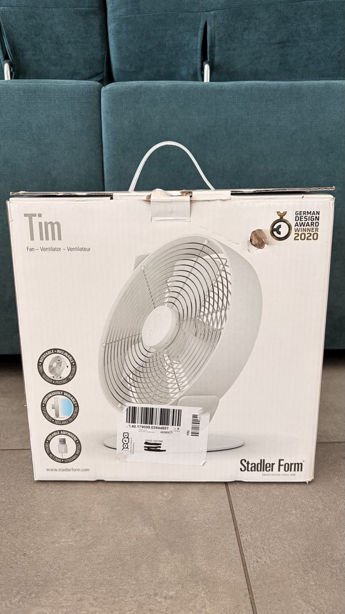 Stadler Form Ventilatoren: Stadler Form Tim Ventilator – Neu (gemäss Beschreibung) aus Unterlunkhofen von Simon911ch