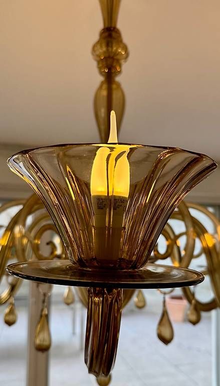 Kronleuchter & Deckenlampen: Lustre de Murano style art deco – Gebraucht aus La Tour-de-Peilz von rossofiorentino 2