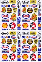 Sponsoren Logo Aufkleber Sticker 1Bogen 27x18cm Tuning ST280