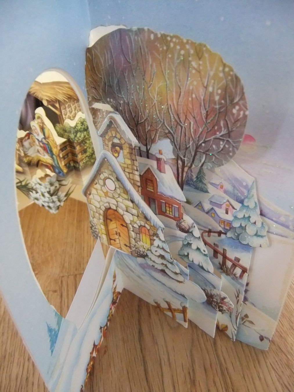 Cartoline: 4 AK in 3D Glückwunschkarten – Usato da St. Niklaus VS venduto da wunschlos54 4