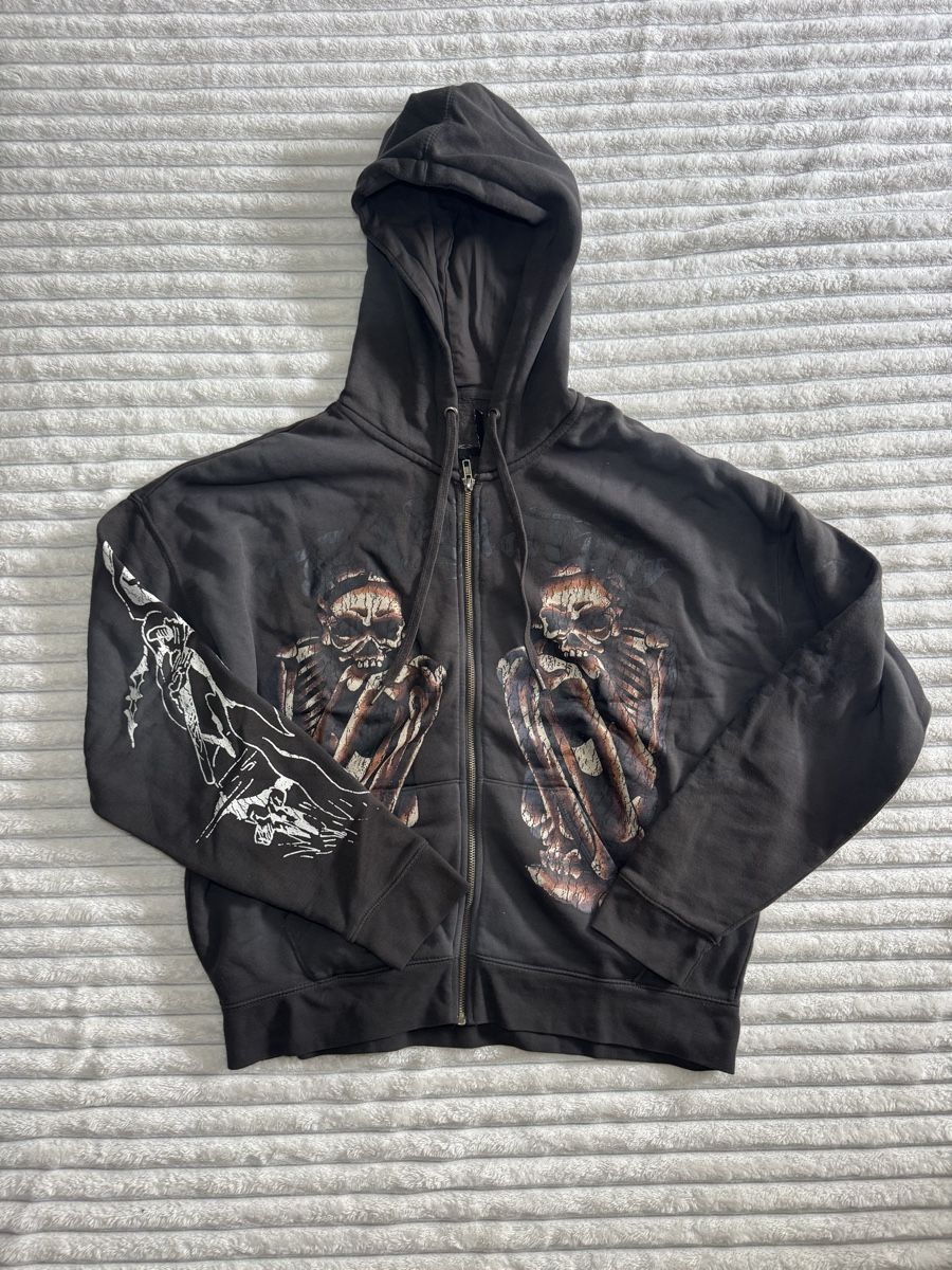 Maglioni & Felpe: Original Ed Hardy Zip Hoodie Kapuzenpullover – Nuovo (secondo la descrizione) da Vionnaz venduto da b_f_d_r_g